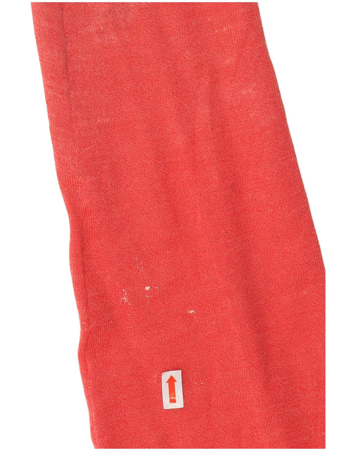 LAURA ASHLEY Suéter tipo cárdigan largo para mujer UK 12 Medium Red