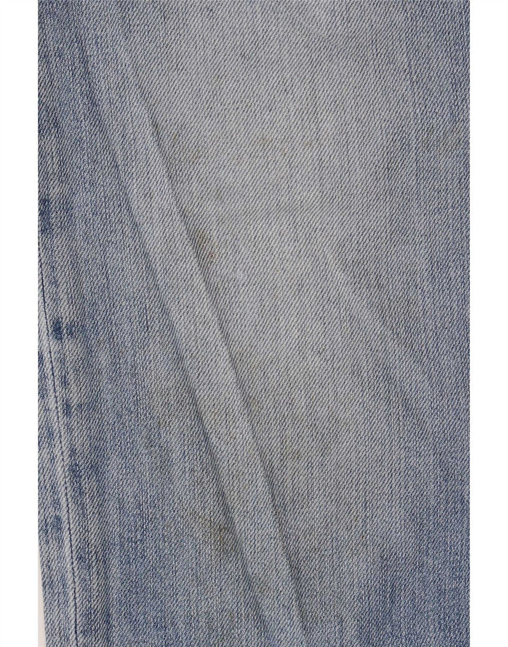 Vaqueros Trussardi Mujer Rectos W32 L34 Azul Algodón