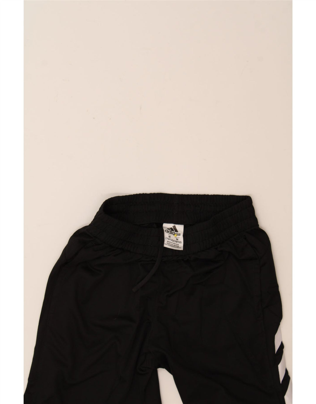 ADIDAS Boys Sport Shorts 10-11 Years Medium Black Polyester Vintage Adidas and Second-Hand Adidas from Messina Hembry 