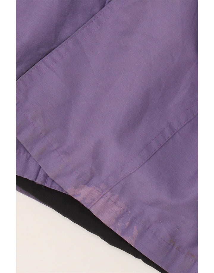 Vintage mujer abrigo de gran tamaño Reino Unido 18 XL Púrpura