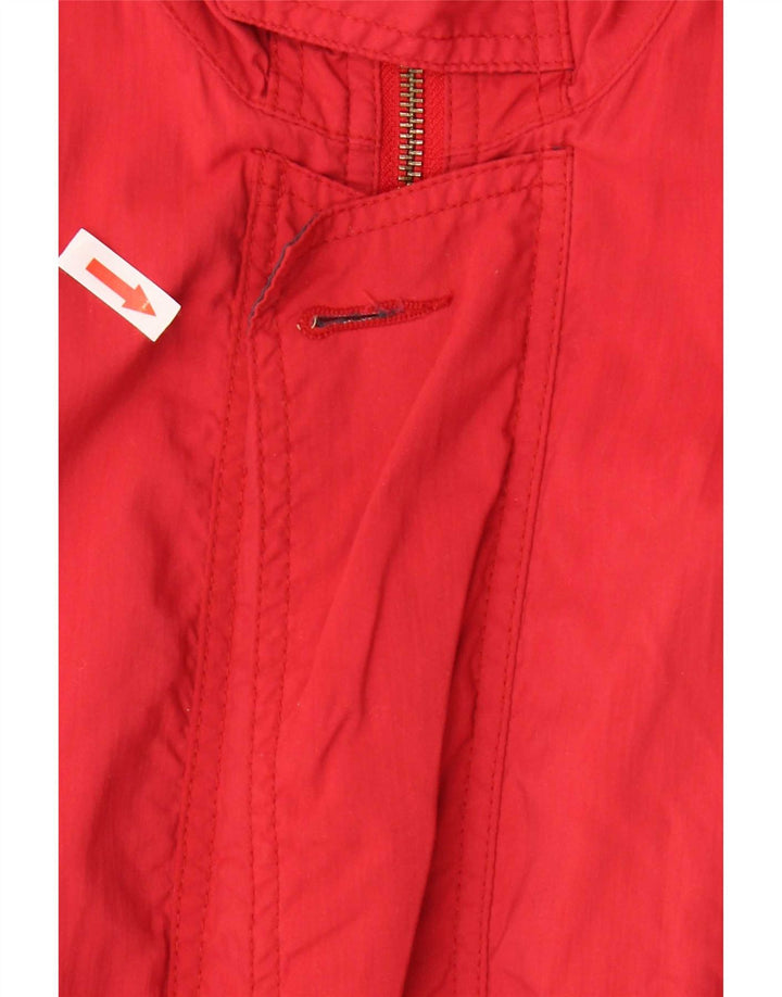 Nuova Moda Chaqueta Bomber para Hombre UK 38 Medium Red