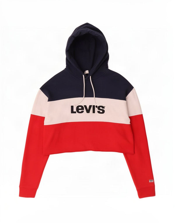 Levi's Jersey con capucha extragrande para mujer UK 14 Medium Multicolor