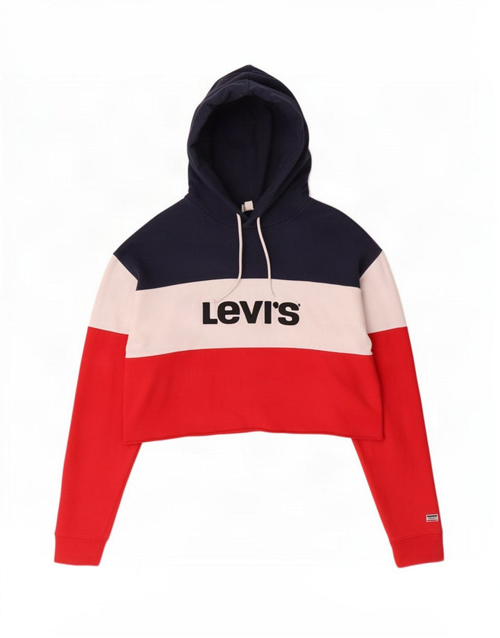 Levi's Jersey con capucha extragrande para mujer UK 14 Medium Multicolor