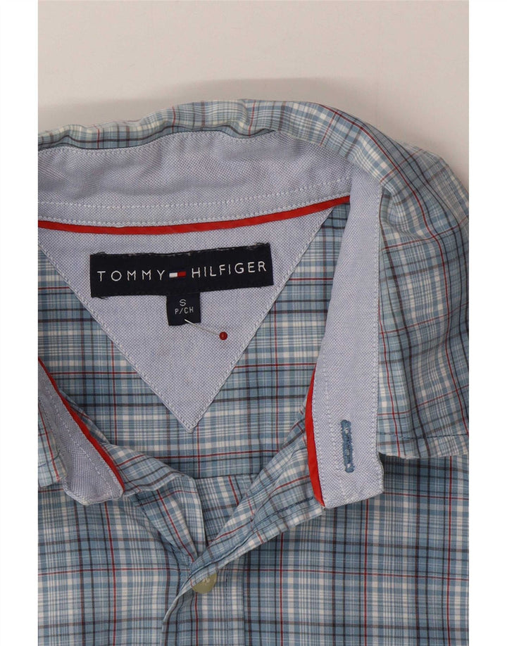 Camisa Tommy Hilfiger Hombre Small Blue Plaid