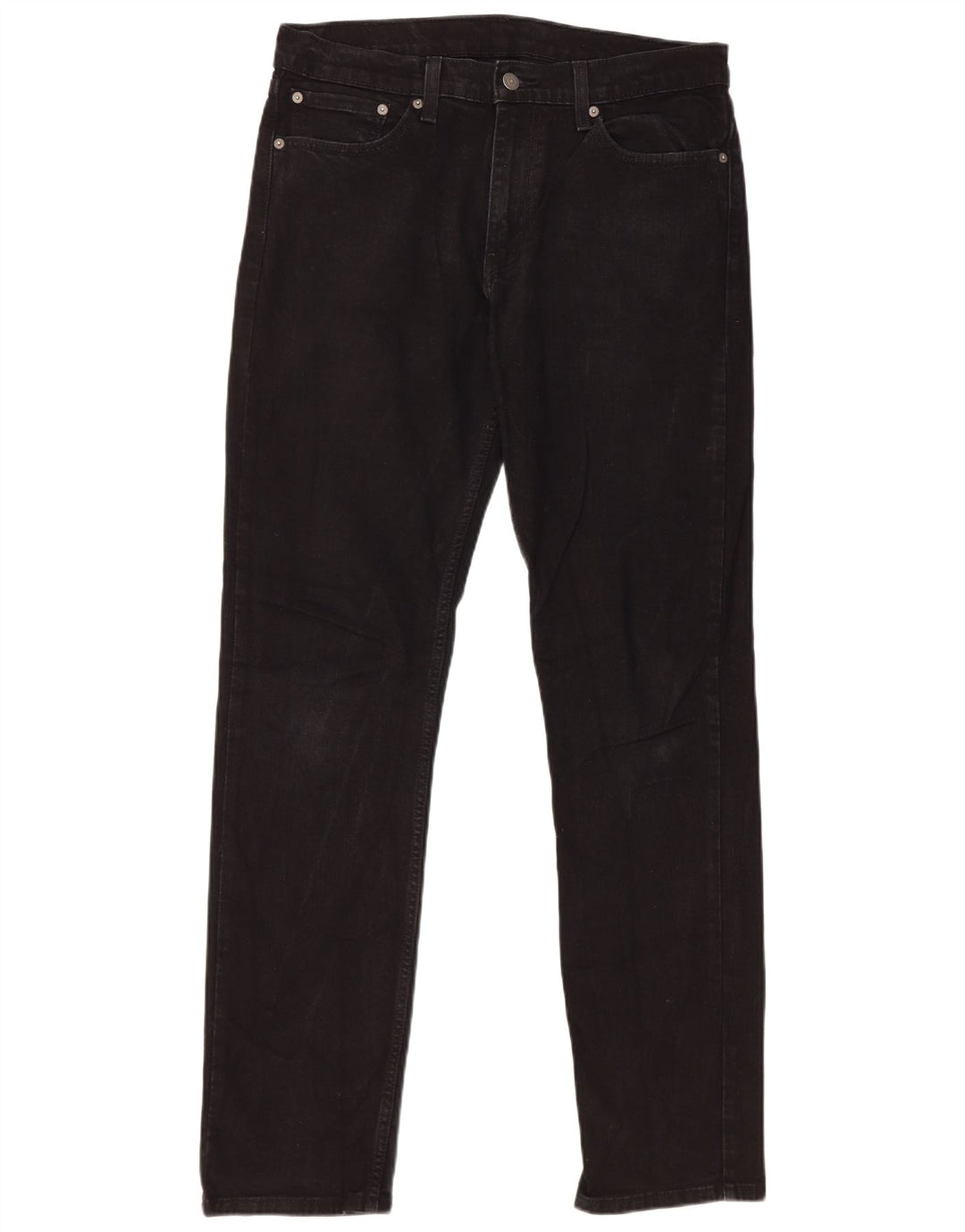 LEVI'S Vaqueros ajustados 511 para hombre W33 L34 Algodón negro