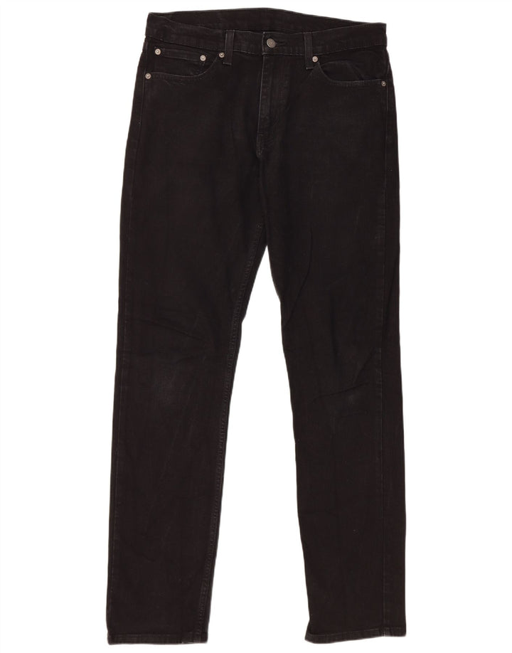 LEVI'S Vaqueros ajustados 511 para hombre W33 L34 Algodón negro