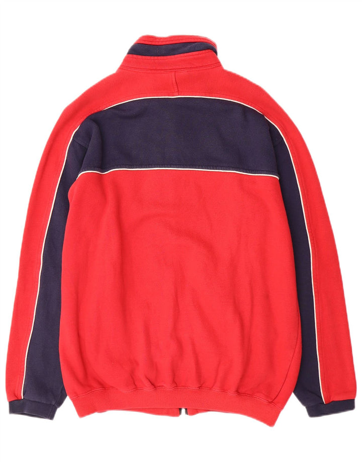 Champion Chaqueta de chándal para niños 13-14 años Algodón color block rojo