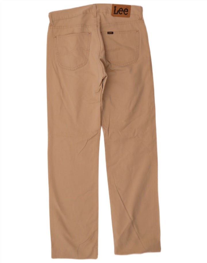 Pantalones informales rectos Lee para hombre W32 L32 Beige