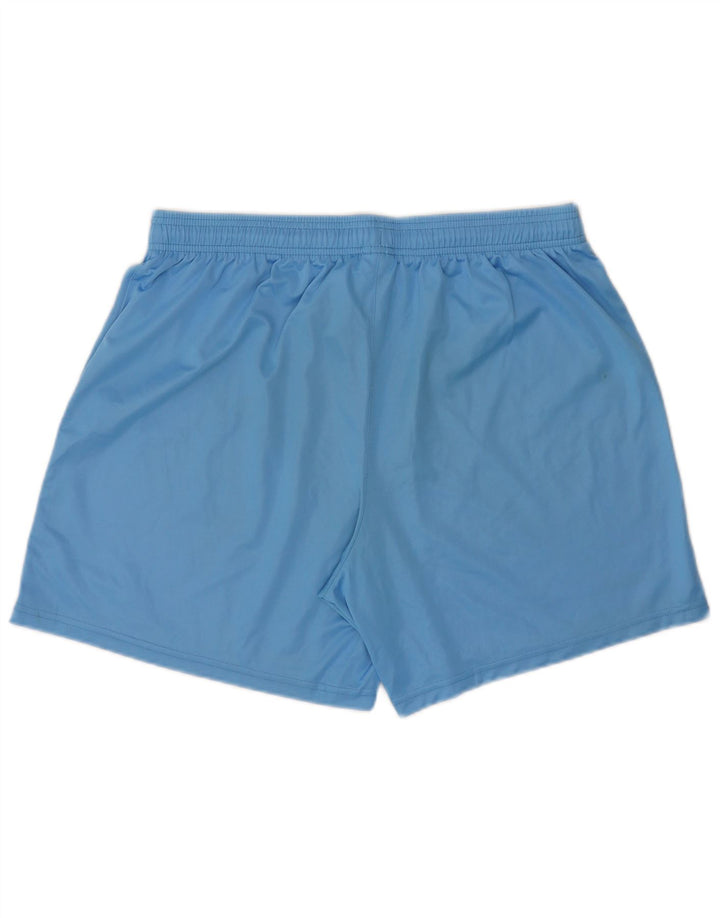 Nike Pantalones cortos deportivos Dri Fit para mujer UK 40 XL Poliéster azul