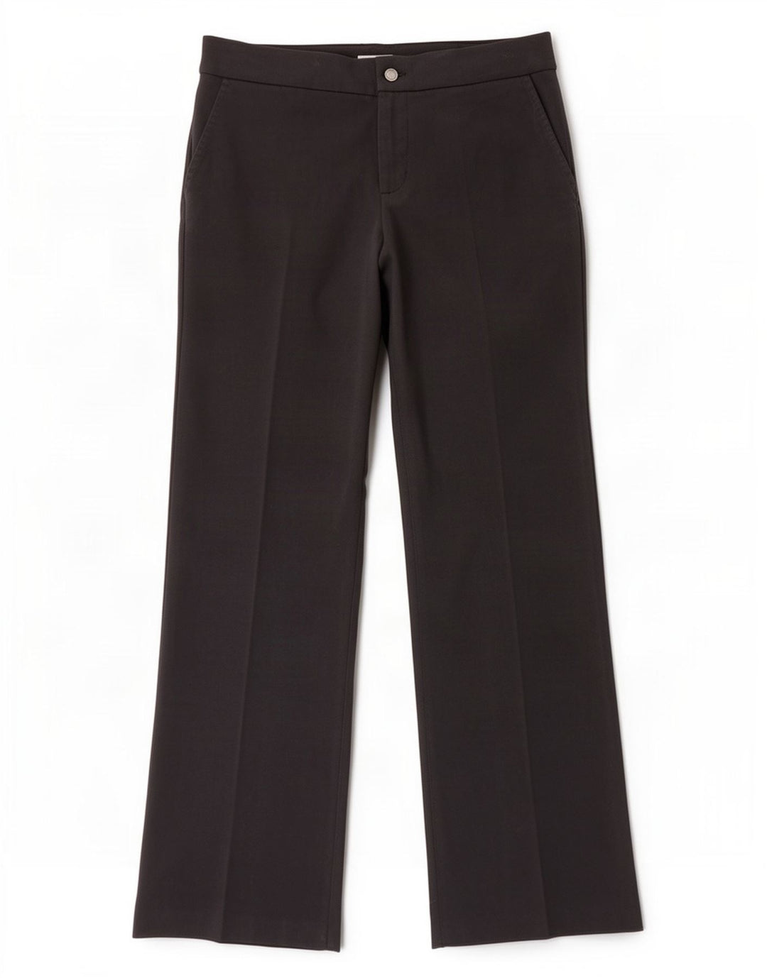 Calvin Klein Pantalones rectos para mujer US 6 Medium W32 L32 Negro