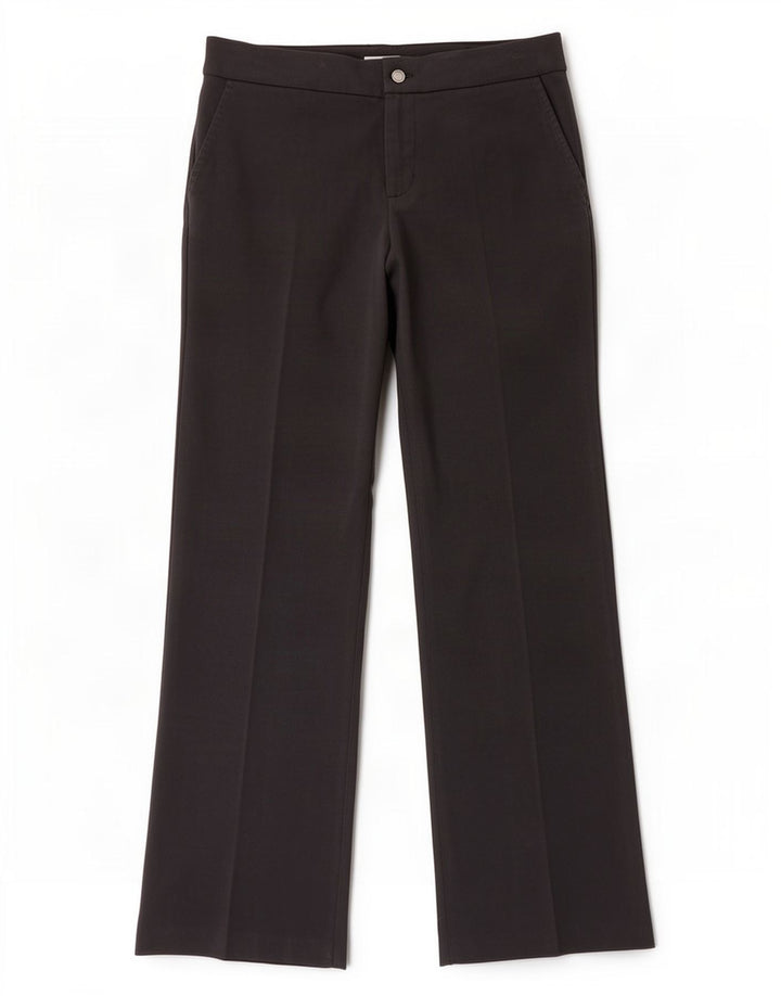 Calvin Klein Pantalones rectos para mujer US 6 Medium W32 L32 Negro