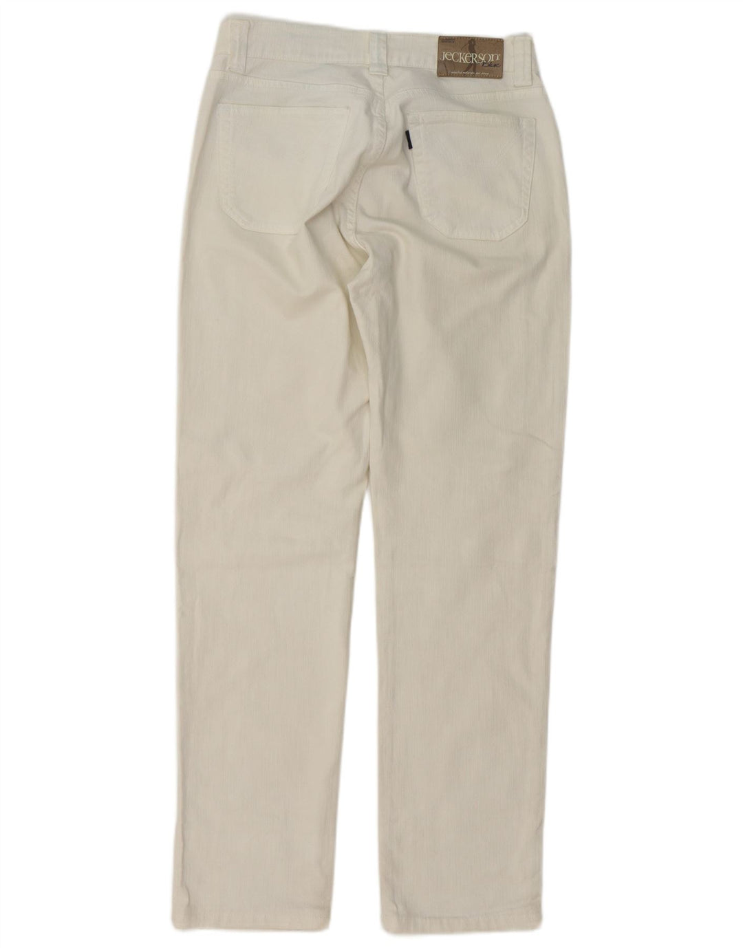 JECKERSON Vaqueros rectos para hombre W32 L32 Algodón blanco