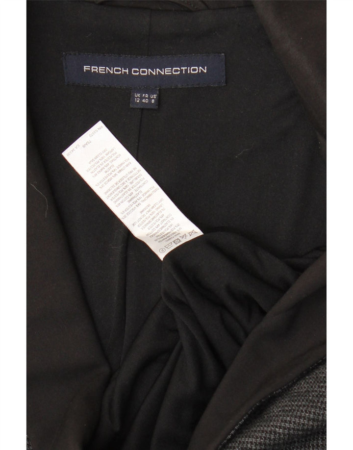 Chaqueta tipo blazer para mujer de French Connection, Reino Unido 42, pata de gallo gris medio