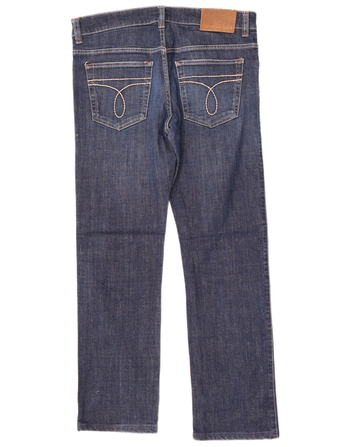 Vaqueros rectos Calvin Klein para hombre W34 L30 azul