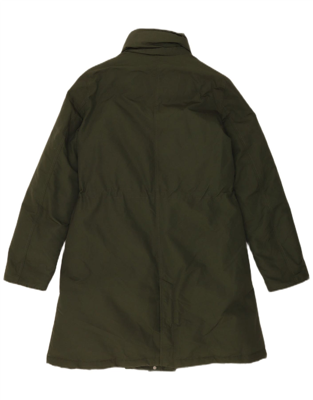 Woolrich Chaqueta Acolchada Extragrande para Mujer UK 10 Small Algodón Caqui
