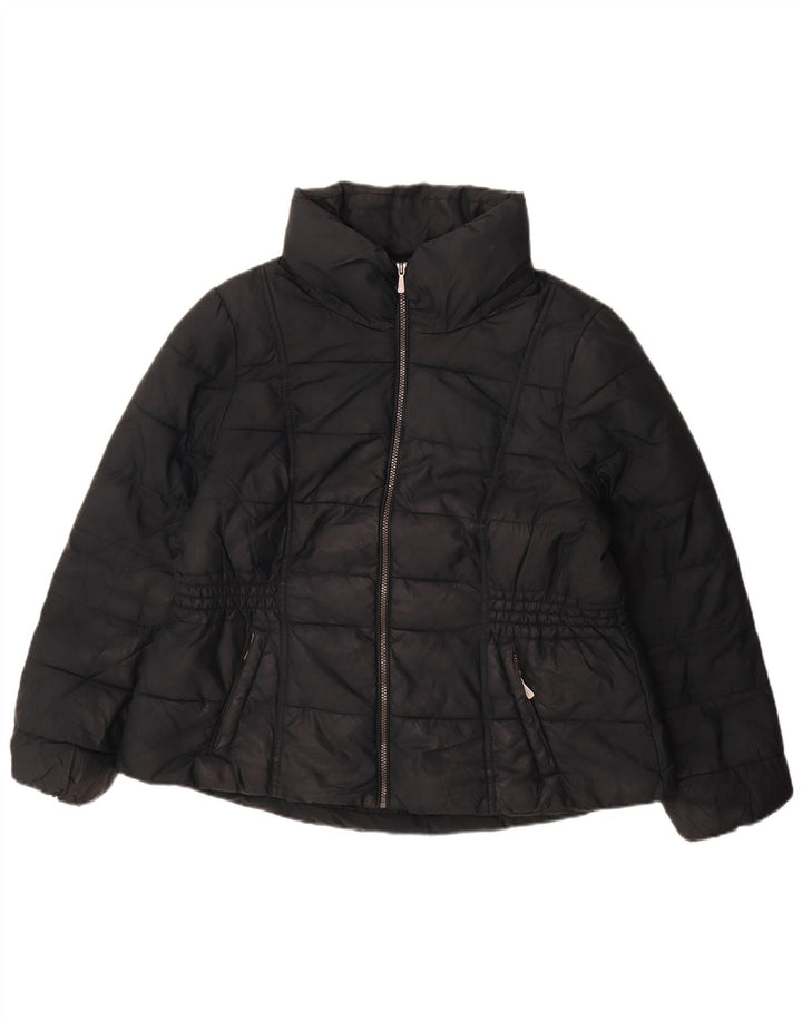 Marks & Spencer Chaqueta acolchada para mujer UK 20 2XL Azul marino Poliéster