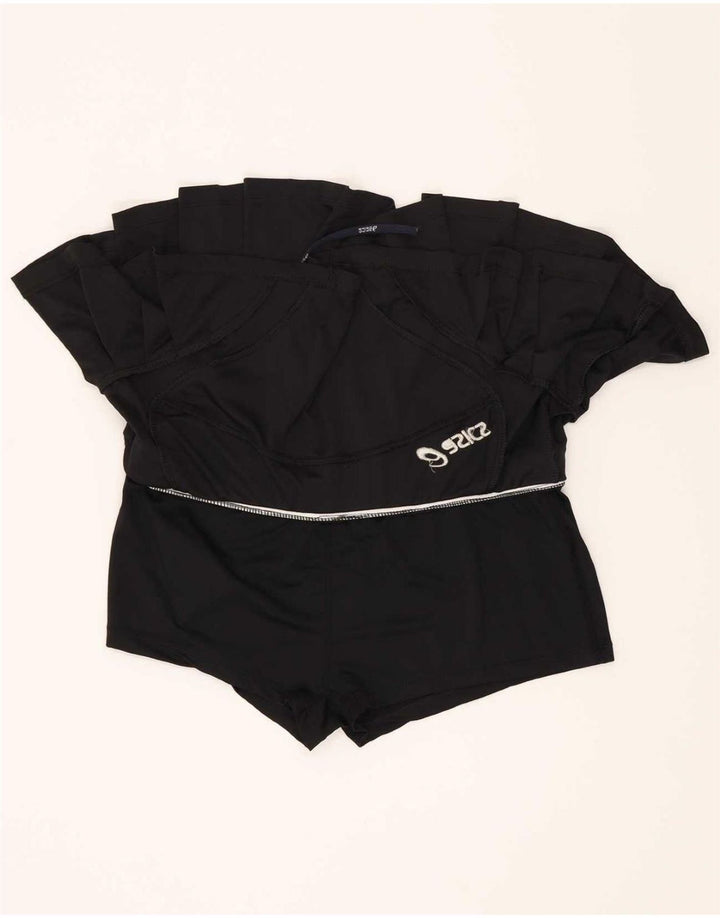 Falda pantalón Asics Mujer UK 18 XL Negro Poliéster