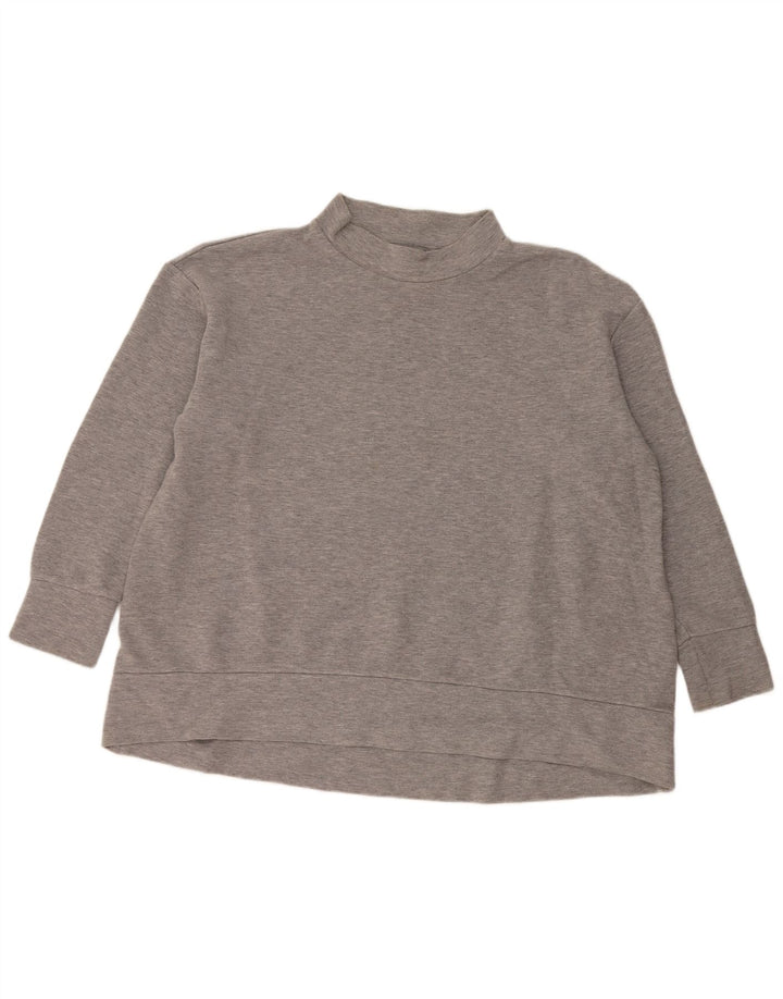 COS Sudadera de gran tamaño para mujer Jumper Reino Unido 14 Algodón gris grande