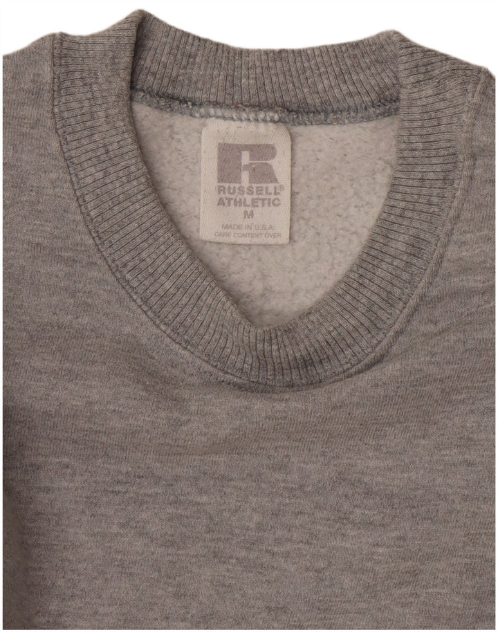Russell Athletic - Sudadera para hombre, color gris medio, poliéster