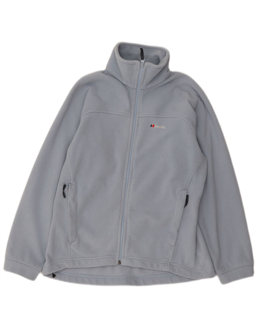 Berghaus - Jersey de forro polar para mujer, talla 40, poliéster azul grande