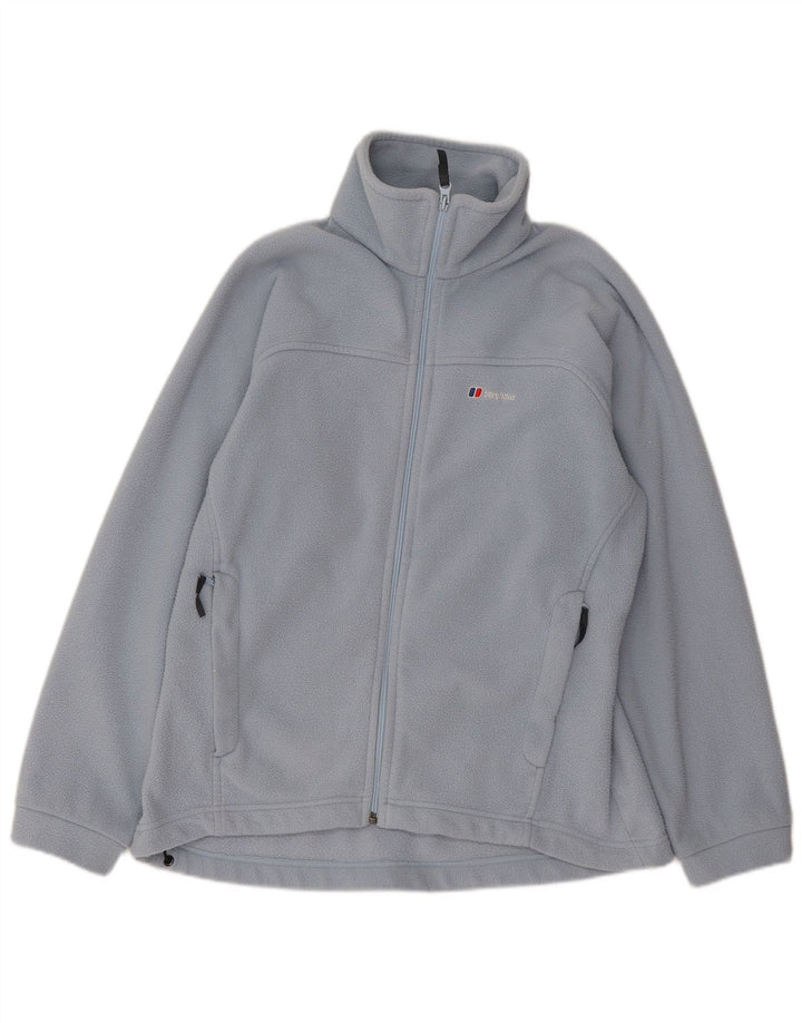 Berghaus - Jersey de forro polar para mujer, talla 40, poliéster azul grande
