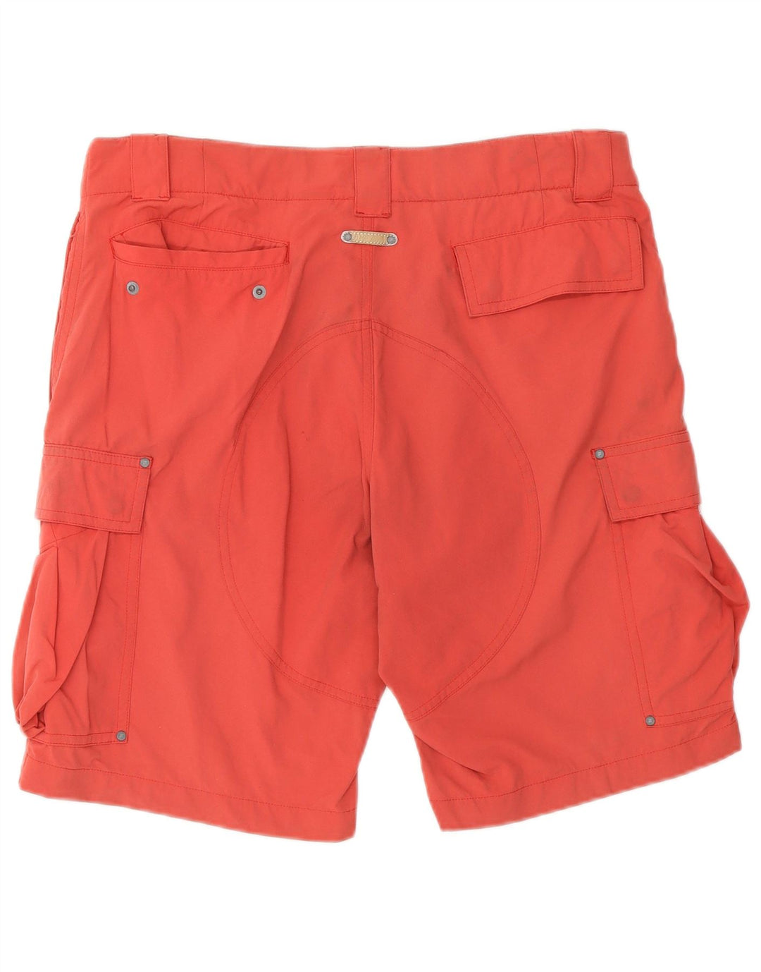 Fila Pantalones cortos cargo para hombre medianos W32 Rojo