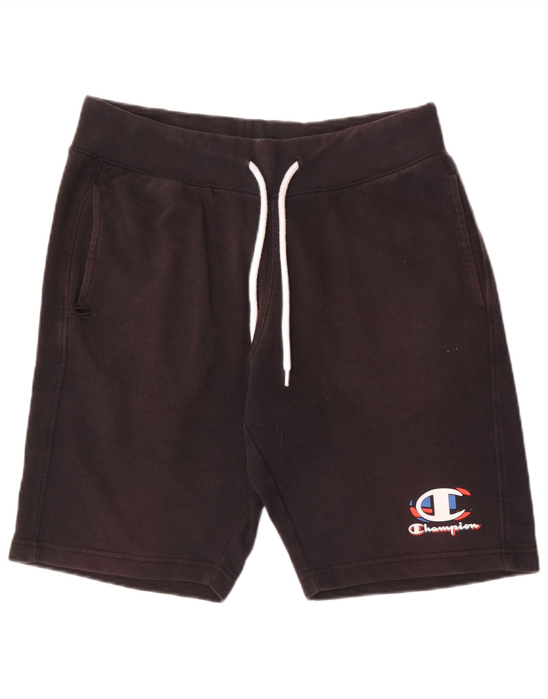 Champion Shorts deportivos para hombre Algodón negro mediano