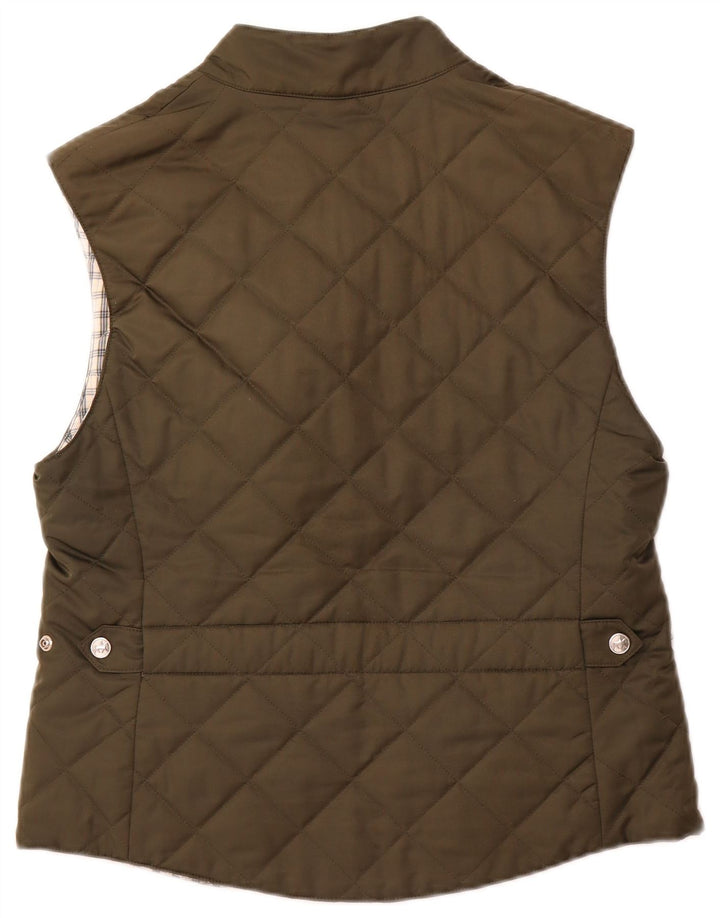 Chaleco acolchado reversible para mujer PIKEUR IT 42 Poliéster caqui medio