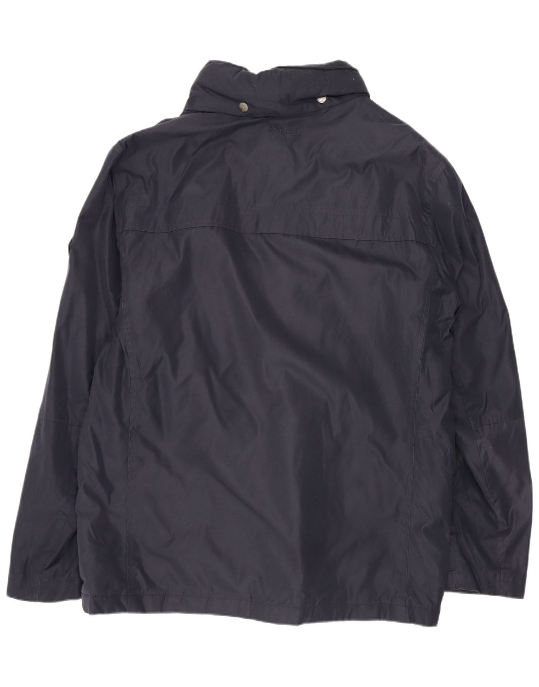 Joules Chaqueta utilitaria con capucha para hombre UK 40 Large Poliéster azul marino