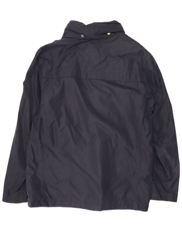 Joules Chaqueta utilitaria con capucha para hombre UK 40 Large Poliéster azul marino