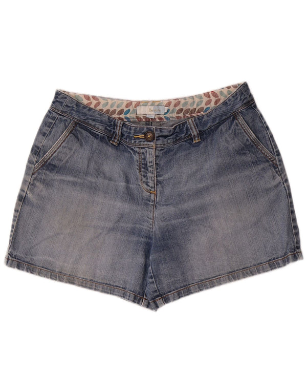 Boden Pantalones cortos vaqueros para mujer UK 40 Large W34 Algodón azul