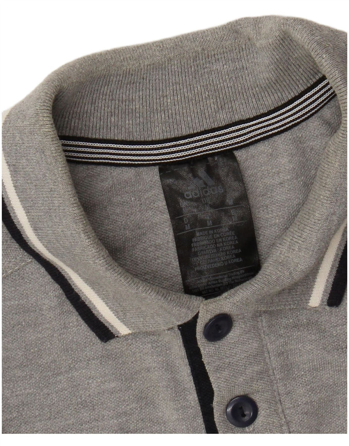 Polo ADIDAS Climacool para hombre gris medio