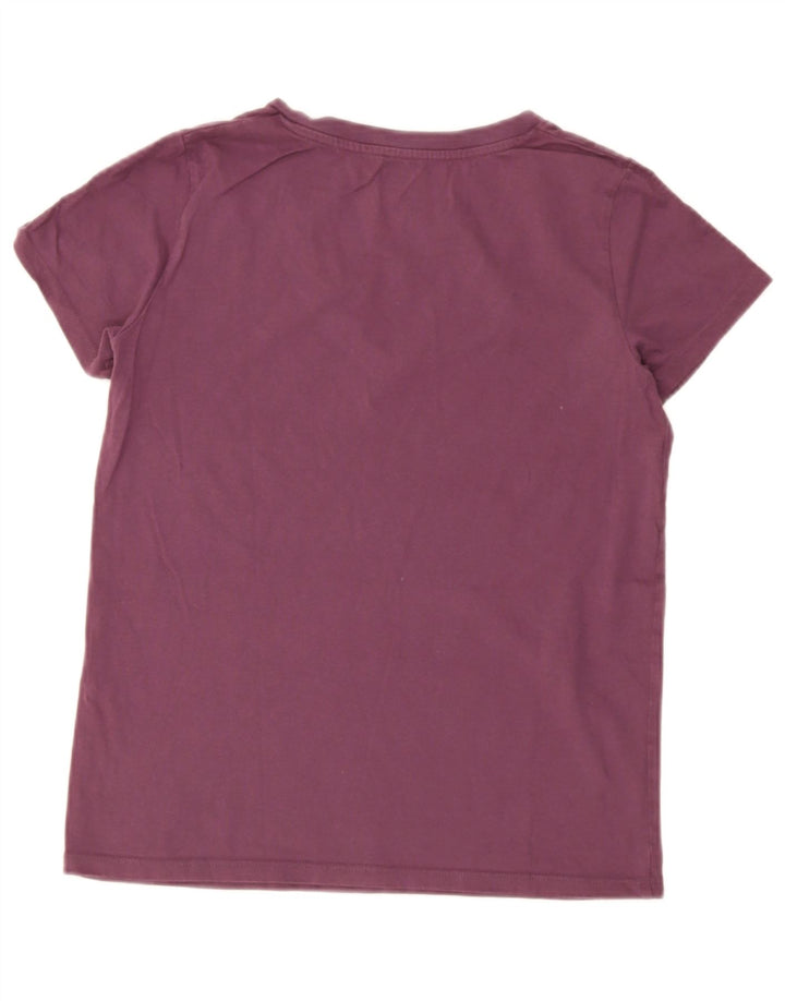 Levi's Camiseta para mujer Top UK 10 Small Borgoña