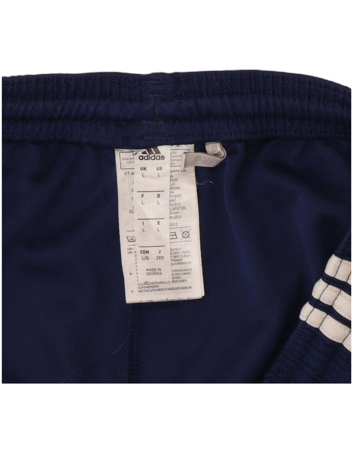 Adidas Mens Climalite Sport Shorts Grande Azul Marino Poliéster