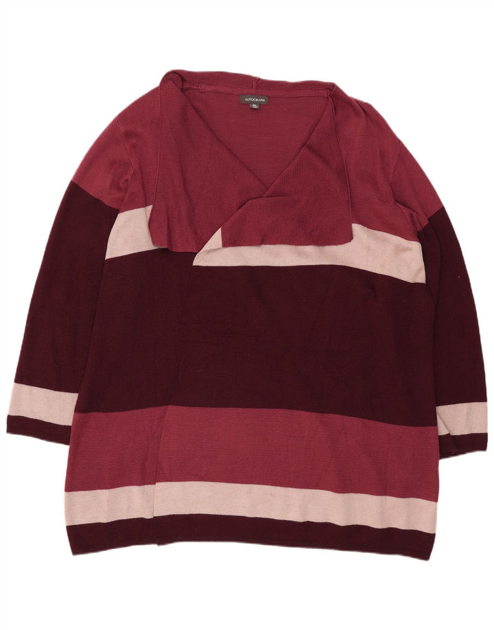 Marks & Spencer Suéter tipo cárdigan largo para mujer UK 40 XL Multicolor