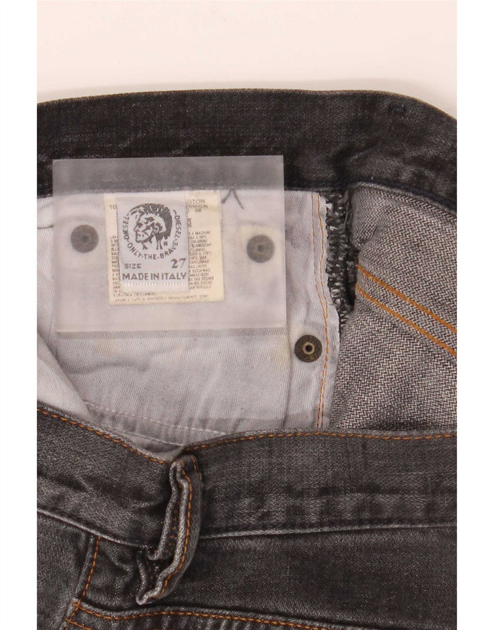 Vaqueros Acampanados Diesel Mujer W27 L32 Algodón Negro