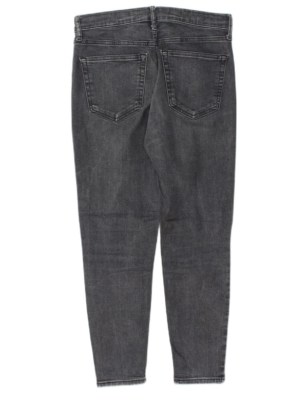 Vaqueros ajustados Jamie para mujer de Topshop W30 L28 Algodón gris