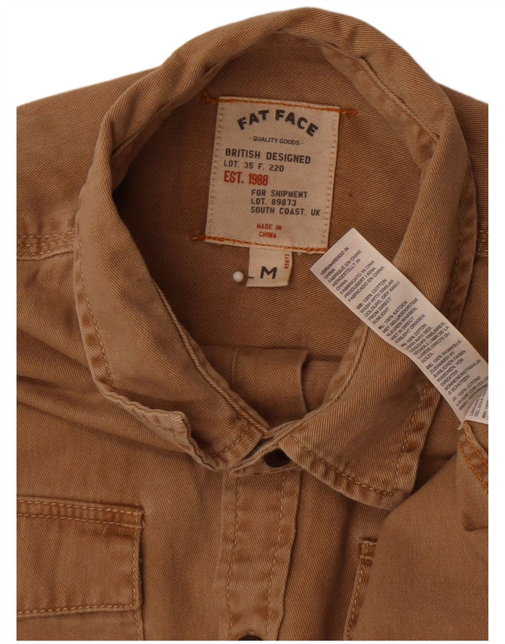 Camisa vaquera para hombre Fat Face Algodón marrón medio