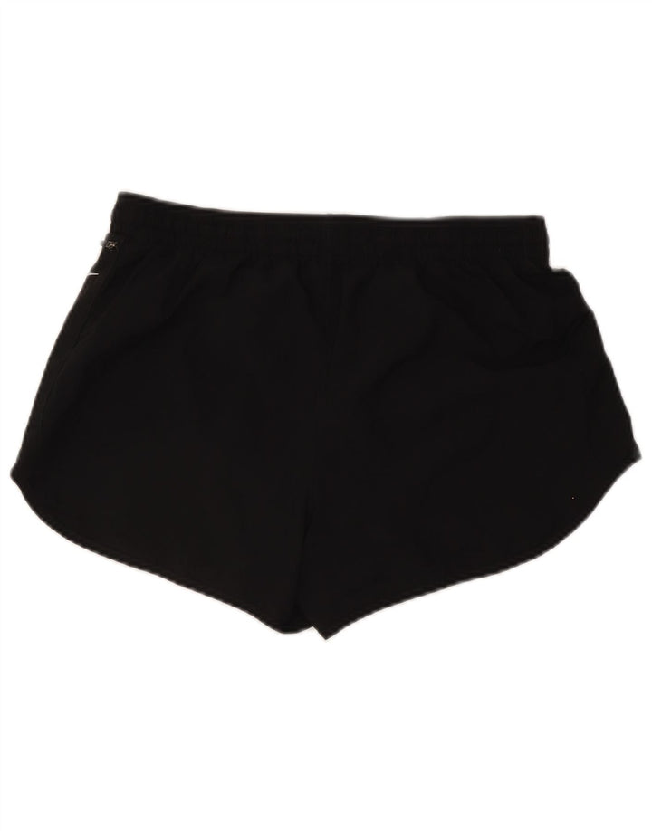 Nike - Pantalones cortos deportivos Dri Fit para mujer, talla 40, talla grande, poliéster negro