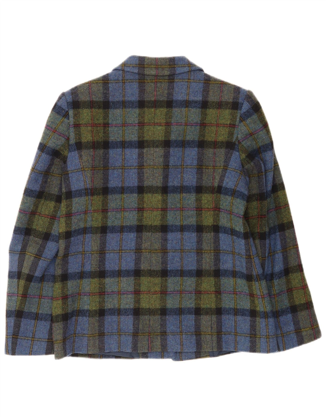 CLEMENT Chaqueta tipo blazer de 3 botones para mujer EU 38 Mediana Cuadros multicolores