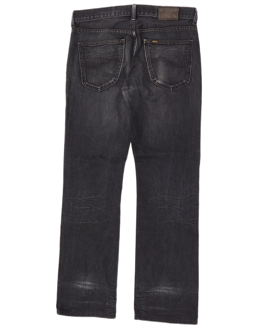Vaqueros rectos Lee Freeburn para hombre W33 L34 Algodón negro