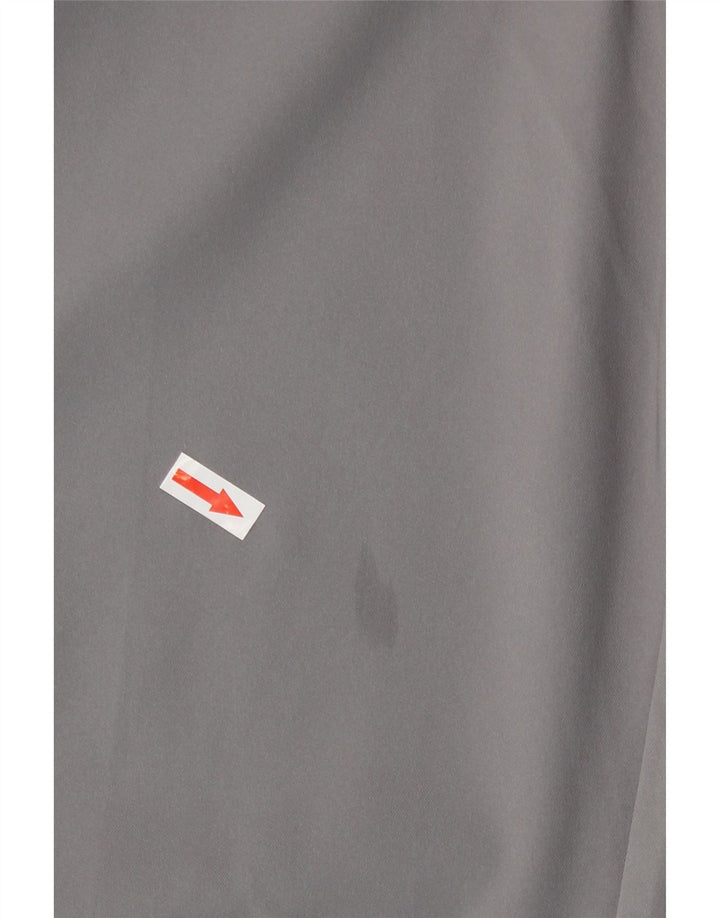 Adidas Hombre Slim Chino Pantalones W36 L30 Gris Poliéster