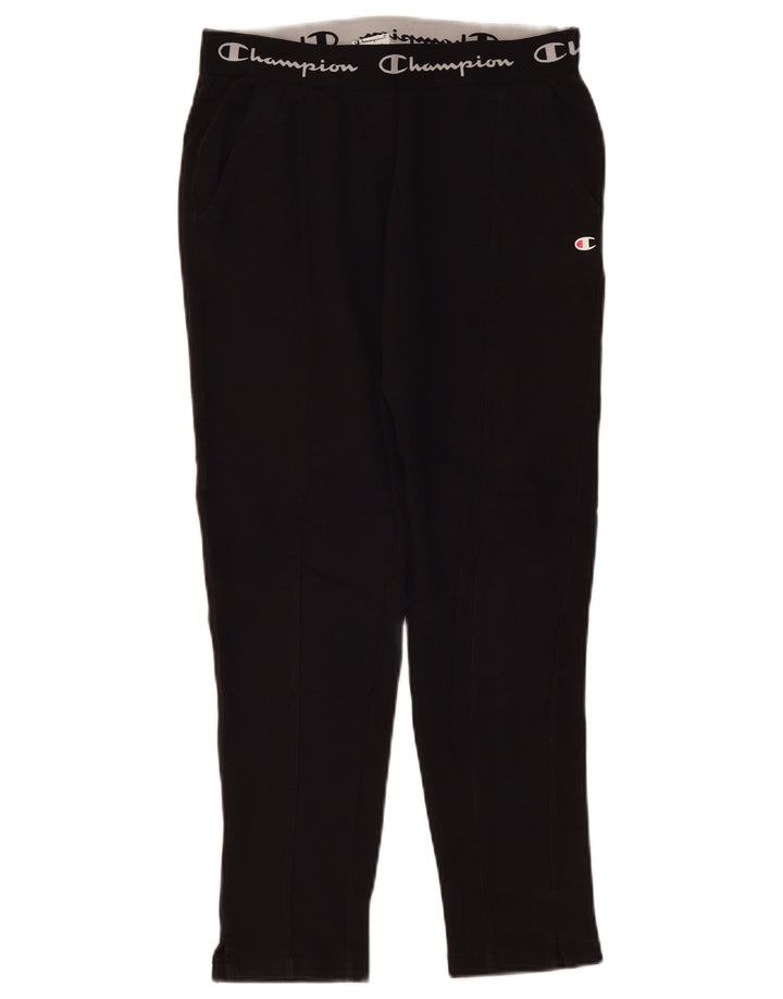 CHAMPION Pantalones de chándal gráficos para mujer UK 44 Mediano Negro