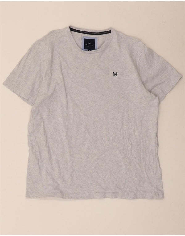 Crew Clothing Camiseta para hombre Top XL Algodón moteado azul