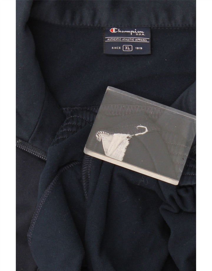CHAMPION Chaqueta de chándal para hombre XL Poliéster azul marino