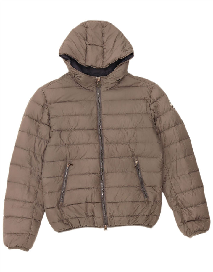 Chaqueta acolchada con capucha Colmar Mujer IT 44 Poliéster gris medio