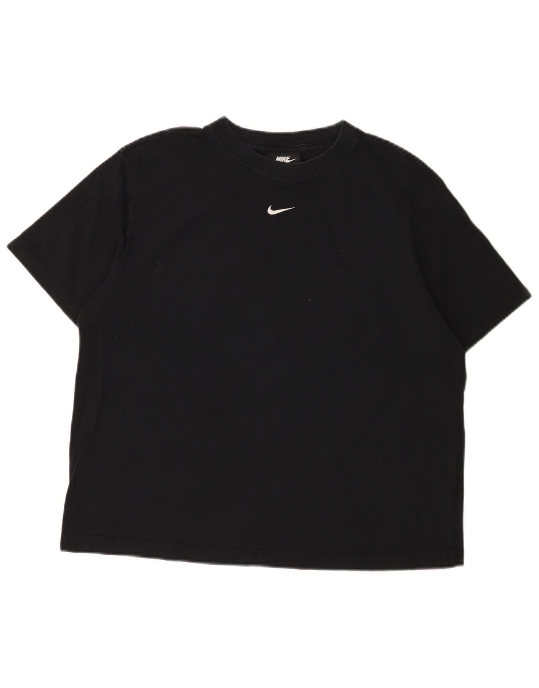 Nike Camiseta corta extragrande para mujer UK 10 Small Black