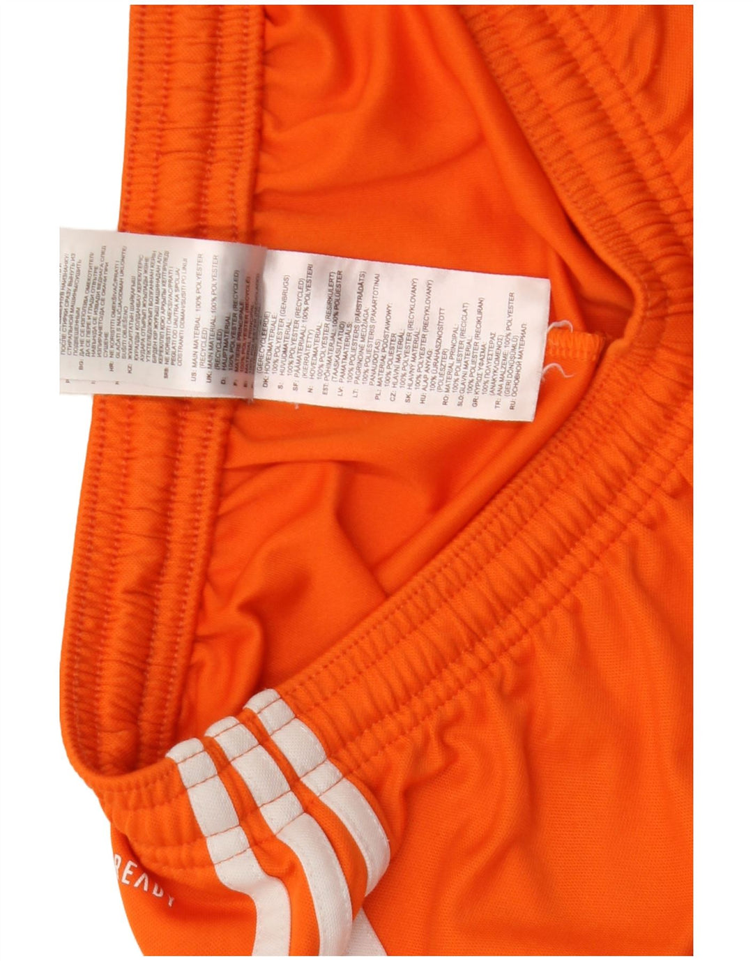 Adidas Mens Aeroready Sport Shorts Pequeño Naranja Poliéster
