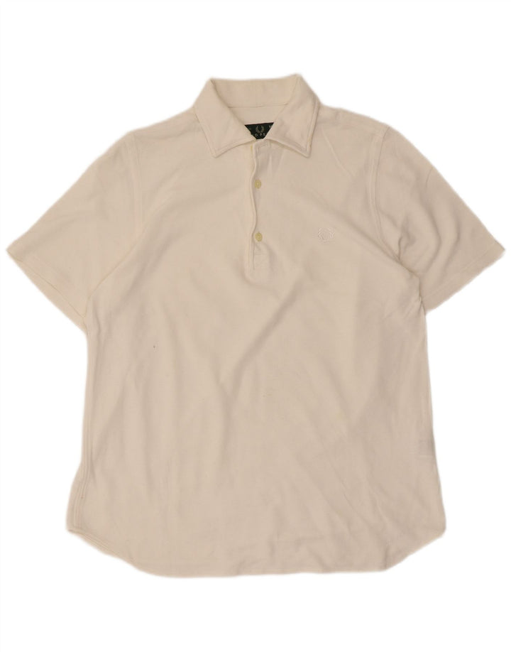 Polo Fred Perry Hombre Algodón Blanco Mediano
