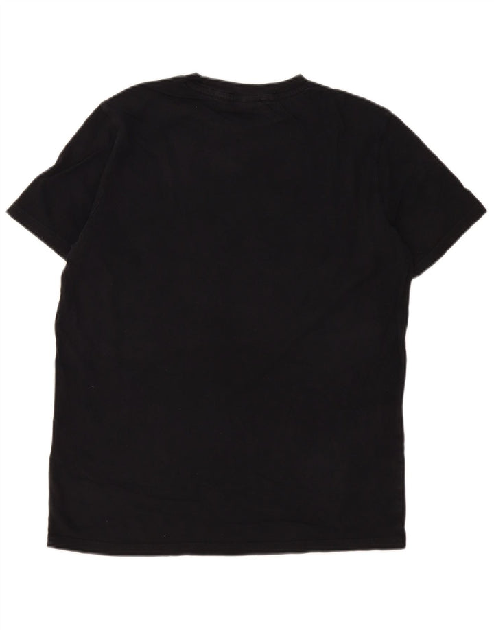 Champion Camiseta gráfica para hombre Top Medium Black Cotton